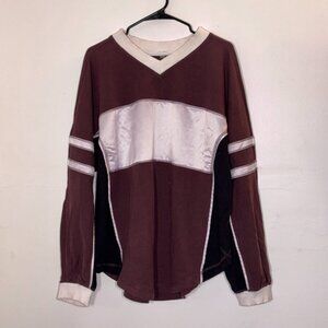 Free People Movement | Maroon Rugby Ready Layer SIZE XS
